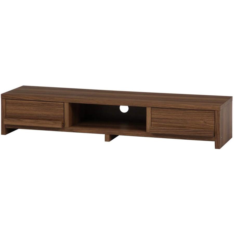 ライトブラウン 木製 テレビ台 幅150cm 不二貿易 テレビ台 ローボード 49型 幅150cm ライトブラウン ルーク