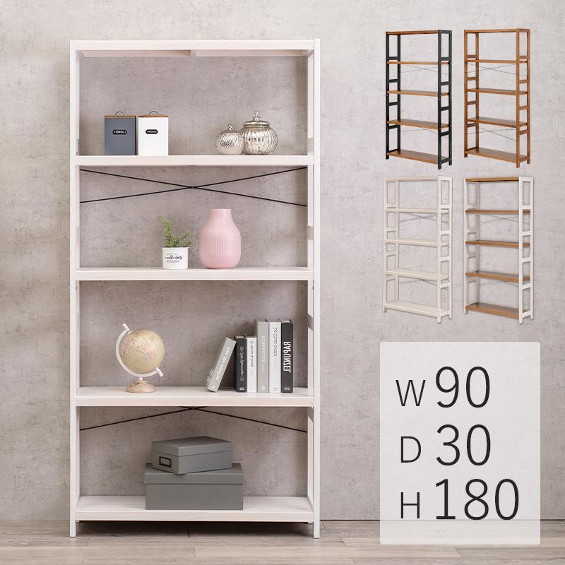 萩原 ディスプレイラック 本棚 扉 付き 収納 RCC-1015BR つ232 萩原