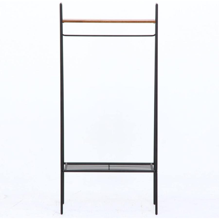 不二貿易 ワードローブ 衣類ハンガー レアル 高さ173cm アイアンスチールxウッド ブラウン ヒロセ ネットショップ 通販 Paypayモール