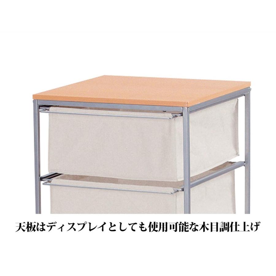 東谷 AZUMAYA キャンパスチェスト チェスト 収納ラック 5段 MIP-279