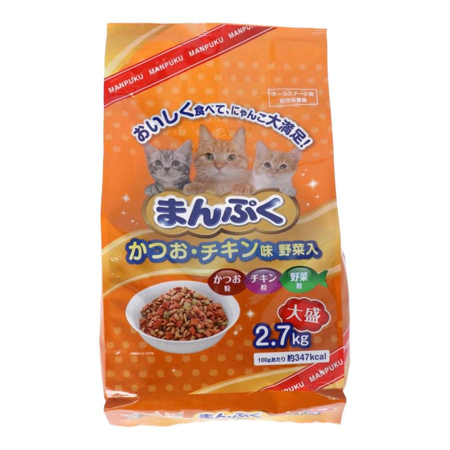 LIFELEX コーナンオリジナル まんぷくドライかつお チキン味・野菜入