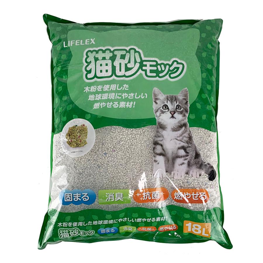 LIFELEX コーナンオリジナル 猫砂モック 18L KTS12-8638／固まる 消