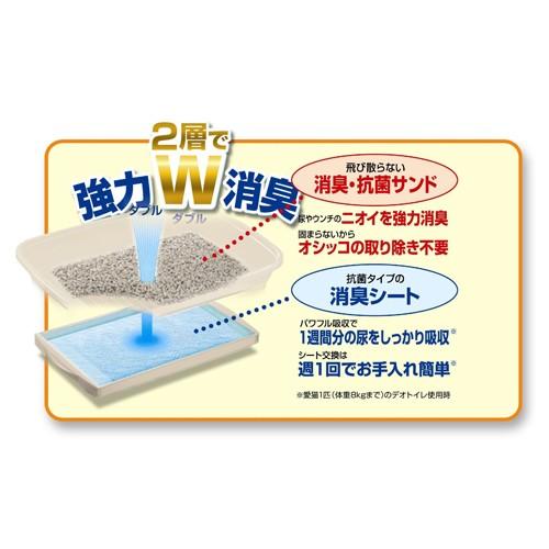 デオトイレ　サンド　シート デオトイレ 抗菌サンド 4l : ヒロセ ネットショップ - 通販 - Yahoo