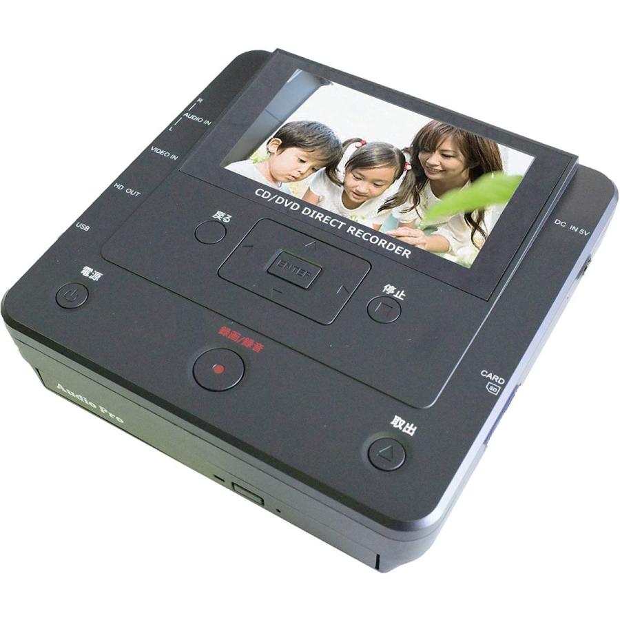 とうしょう メディア レコーダー 録画・録音かんたん録右ェ門 CD/DVDダビング DMR-0720｜hihshop