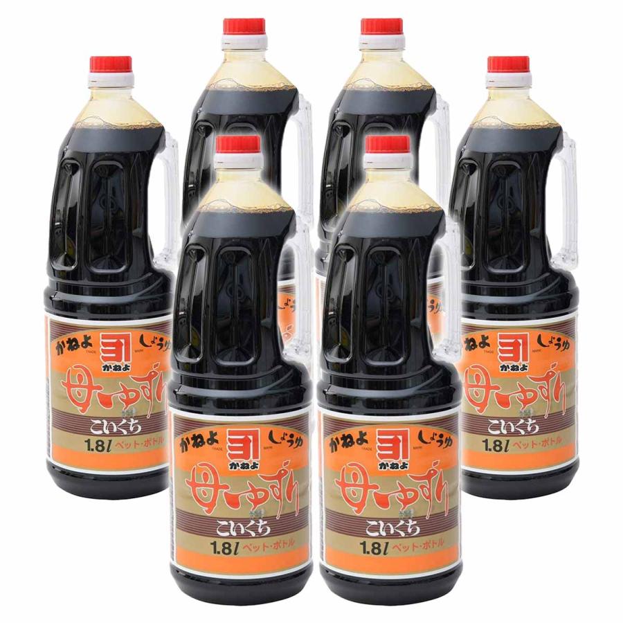 横山醸造 かねよ 母ゆずり濃口醤油 1800ml×6本 ケース販売 :310142134582165078040:ヒロセ ネットショップ - 通販 -  Yahoo!ショッピング