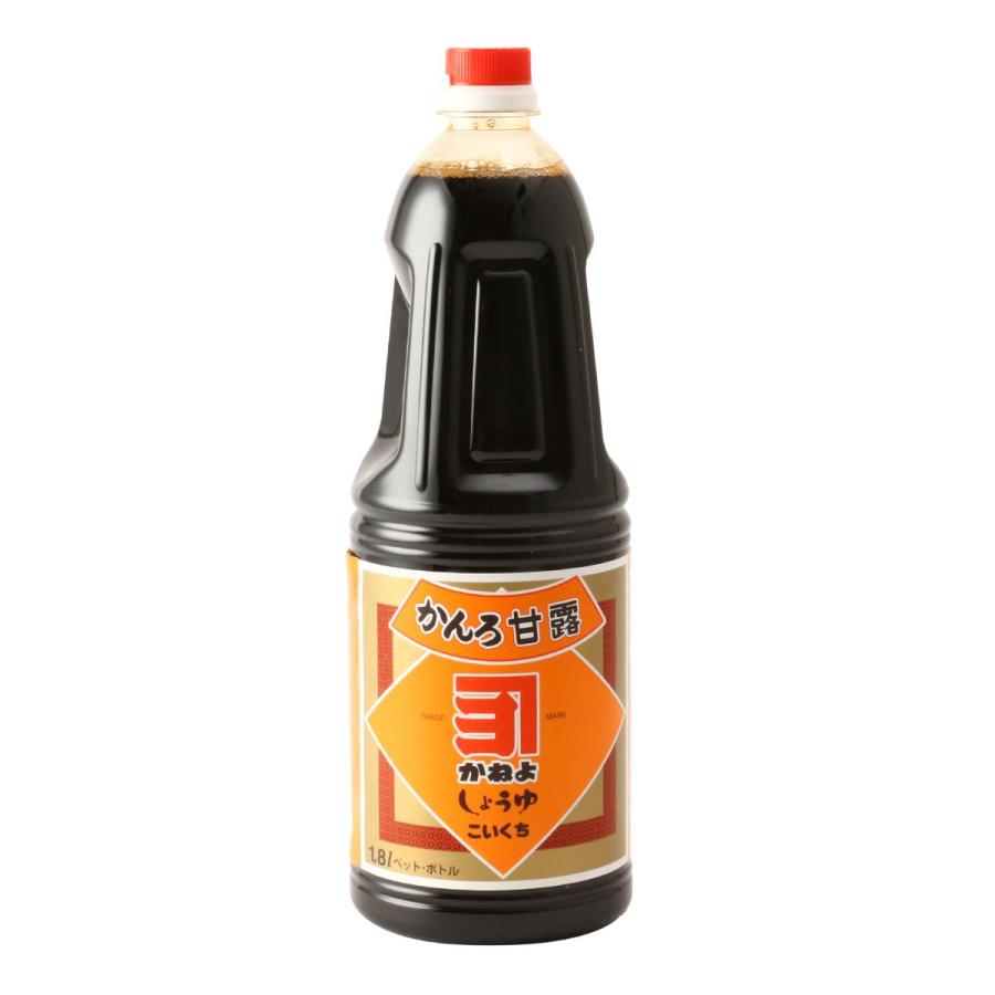かねよみそしょうゆ 横山醸造 カネヨ 甘露 こいくち醤油 1800ml かねよみそしょうゆ 横山醸造 カネヨ 甘露 こいくち醤油 1800ml