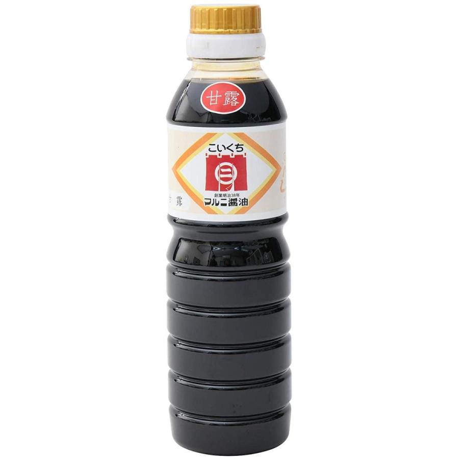 新原味噌醤油工場 マルニこいくち醤油 甘露 360ml : ヒロセ ネット