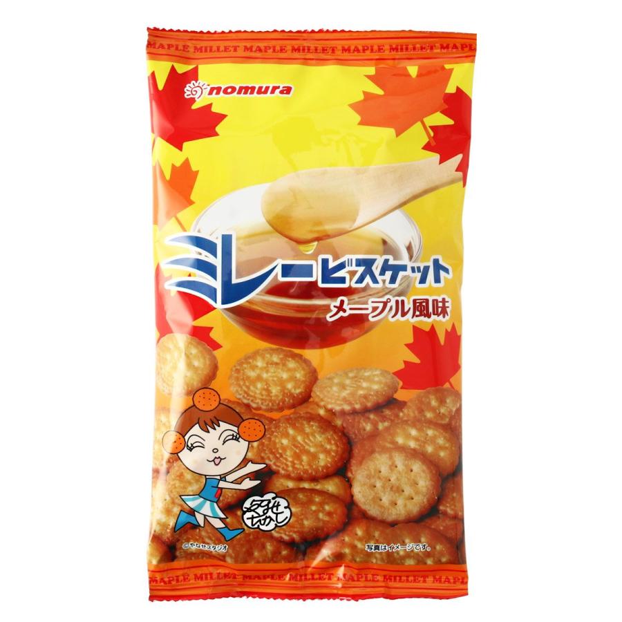 野村煎豆加工店】ミレービスケット メープル風味 120gお菓子 野村煎豆加工店】ミレービスケット メープル風味 120gお菓子