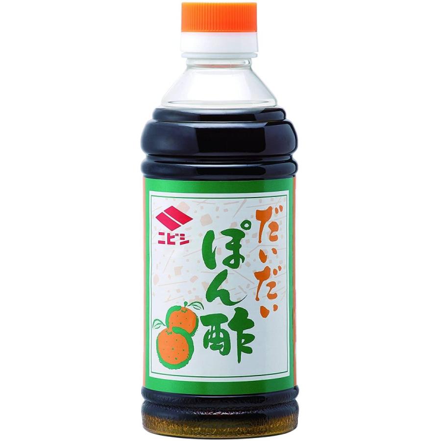 ニビシ醤油 だいだいぽん酢 500ml｜hihshop