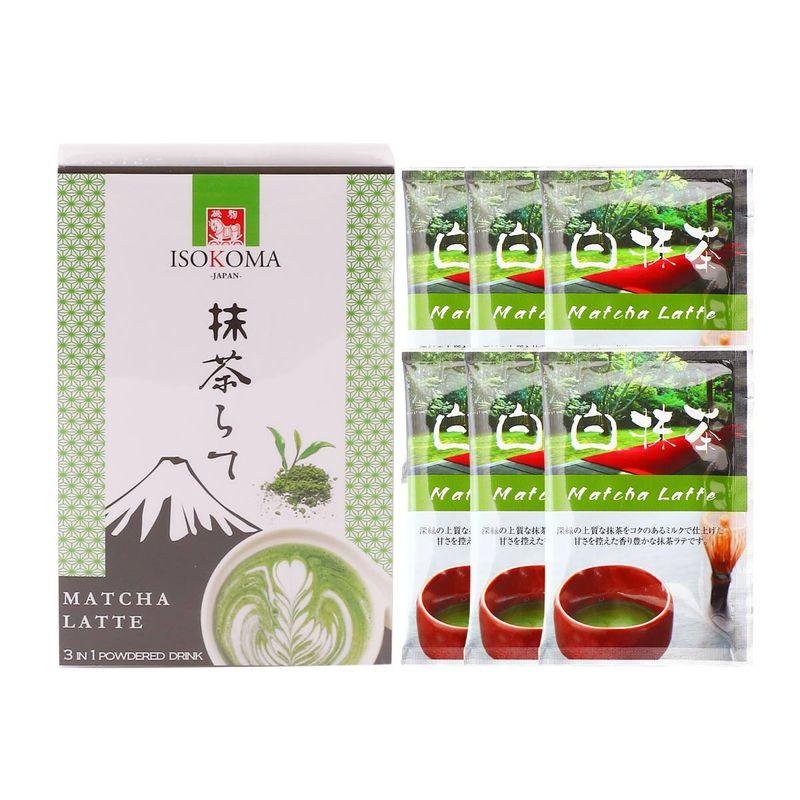 磯駒海苔】抹茶ラテ 78g(13g×6袋) / ラテ 抹茶 国産 静岡 濃厚 手土産