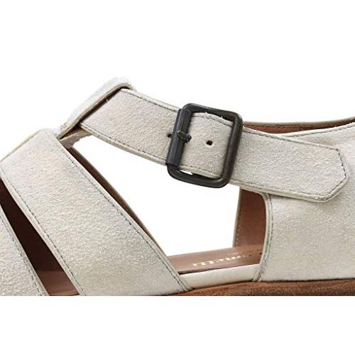 フラテッリ ジャコメッティ] グルカサンダル ホーススエード ホワイト