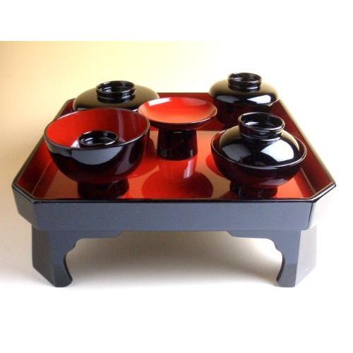 爆売り 漆塗り 黒内朱お食い初め食器セット 女の子用 歯固めの石 白木祝い箸進呈 安い購入 Atempletonphoto Com