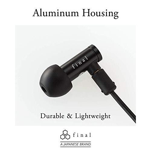 final E4000 カナル型イヤホン MMCX端子 リケーブル対応 ファイナル