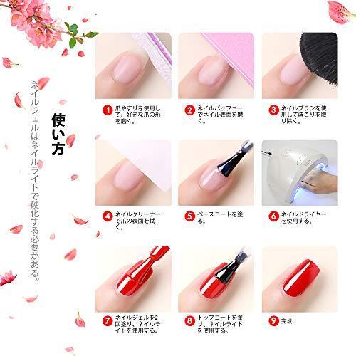 ジェルネイルキット カラージェル10色セット Uv Led80wネイルライト付き 初心者セット スターターキット セルフ A B08j7rdl7d ひふみの杜 Knick Knacks 通販 Yahoo ショッピング