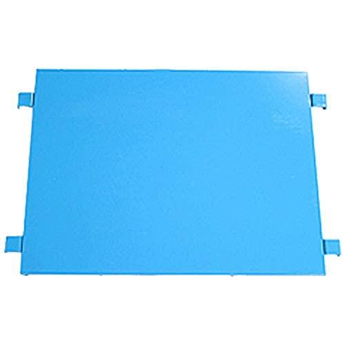 カゴ台車　カゴ車　オプション　棚板　W80×D60×H170(cm)台車用（１枚）　(ブルー)　中間棚板