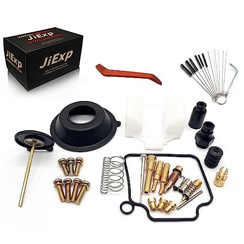 [JiExp] ホンダ 91-08 ナイトホーク250 Nighthawk 250 CB 250オートバイ用キャブレター修理キット、真空ダイヤフラムとフロート付き