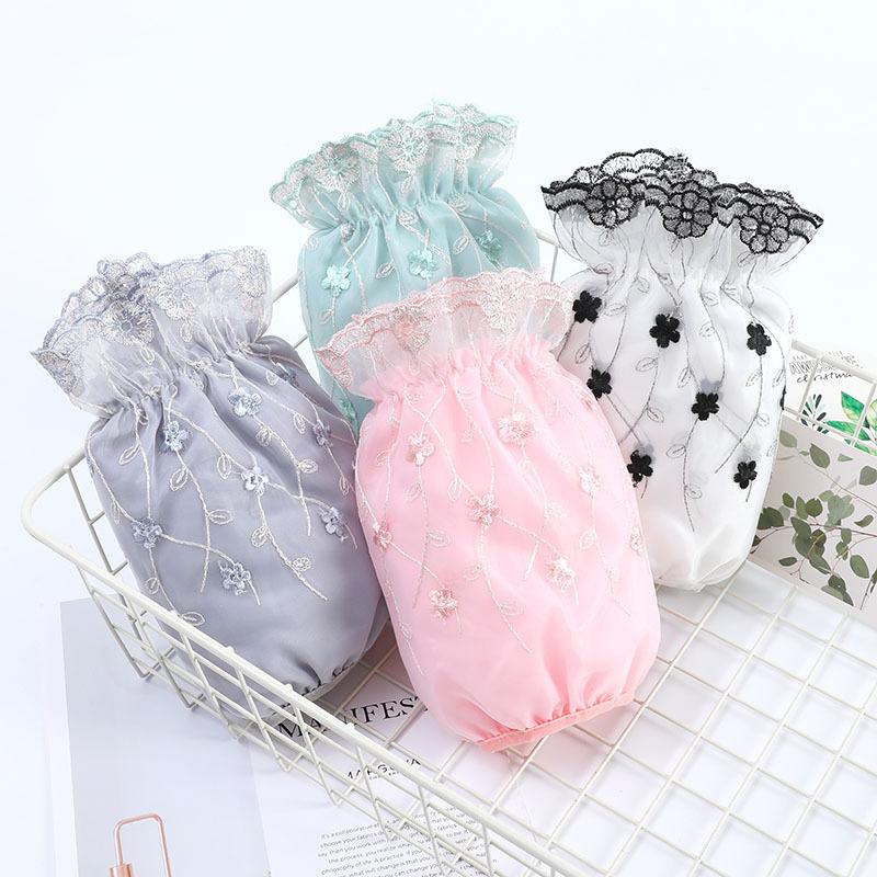 アームカバー 腕カバー 袖口カバー 手首カバー 女性 婦人 キッチン用品 袖汚れ防止 花 フラワー レース フリル 上品 かわいい おしゃれ 袖汚れ防止 かわいい Sode 美伊人 通販 Yahoo ショッピング