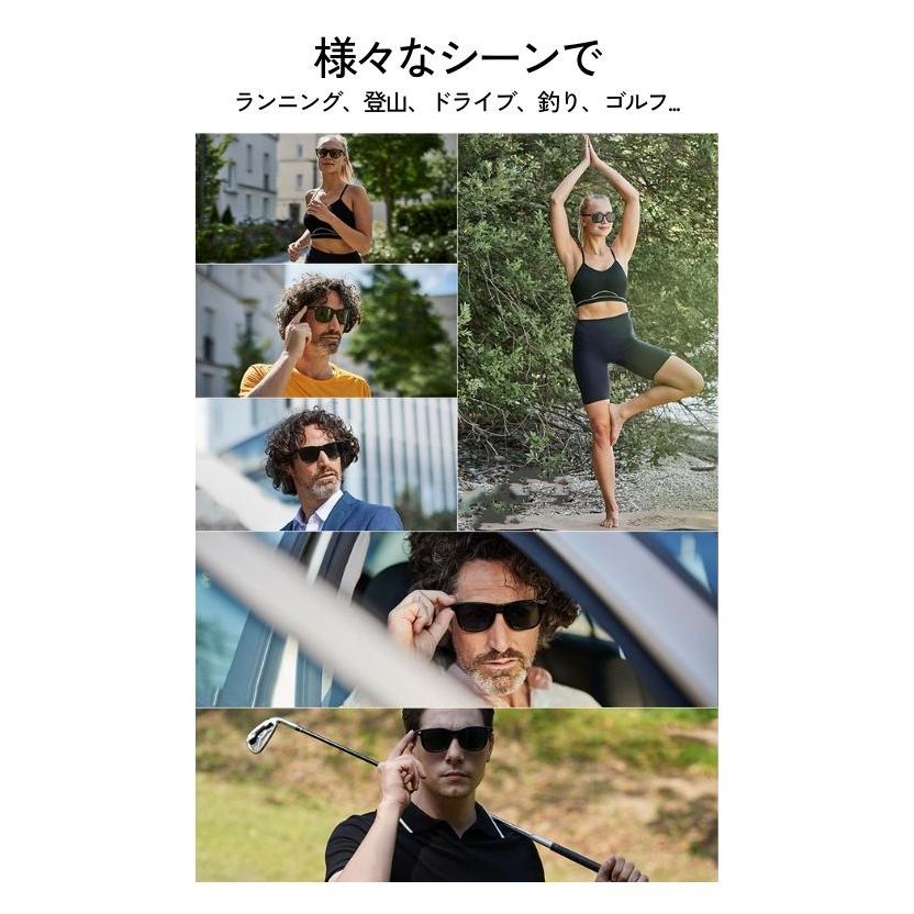 河*郎様 日本限定販売品 wicue 明暗スライド調整式サングラス ケース付き サングラス WICUE スライド式調光サングラス 偏光機能付 センサーを指