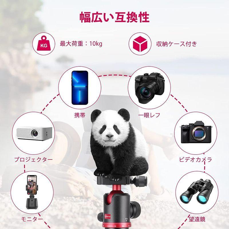 正規品販売 一眼レフ カメラ三脚 三脚 Mt 51 Ulanzi アルミ製 最大耐荷重1 水準器付き 最大伸長163cm 4段階伸縮 三脚 ビデオカメラ 三脚 Hqpt Com