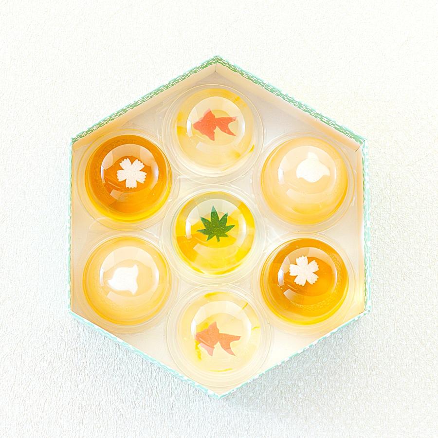 日影茶屋（大）8 （小）4 銀座ゼリー6 葉山 日影茶屋 夕涼詰合せ7個入YS-7 正規販売店 送料無料 和菓子