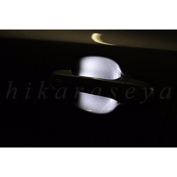 C-HR ドアハンドル LED 純正加工 メタルストリームメタリック （1K0