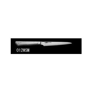 グレステン　ステンレスハンドル　ペティナイフ　刃渡12cm　品番：012WSM 　