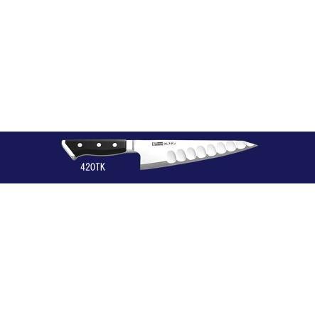グレステン ツバ付きハンドル ガラスキ 刃渡19cm 品番：420TK : ひかり