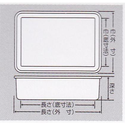クローバー 18-8ステンレス 深型 組バット 12号 : ひかり厨房 - 通販