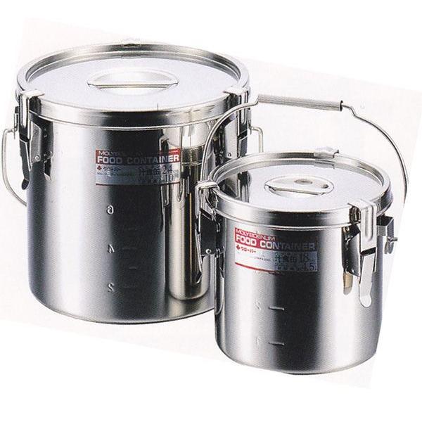 100 ％品質保証 クローバー　モリブデン　パッキン汁食缶　27cm　吊付 　蓋の通気用穴なし