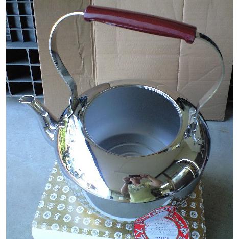 18-8ステンレスMAケトル4L 日本製のやかん 直火用 : ひかり厨房 - 通販