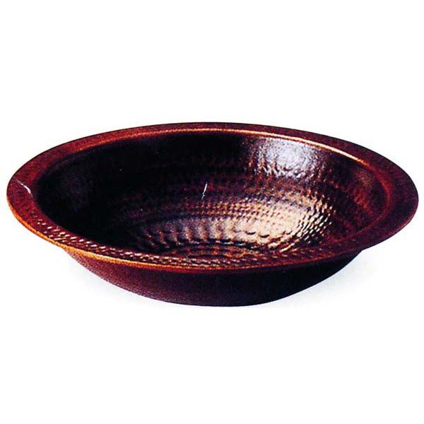 トナミ　アルミ製 電磁用（IH対応）　うどんすき（アメ釉）33cm　品番：35208　代引不可商品です。