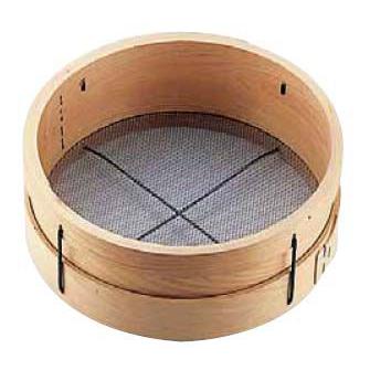 木枠　ふるい　ステンレス網　10寸　10メッシュ