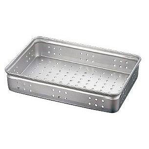 アカオ　アルミ穴明　番重　中60