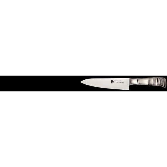 片岡 竹 TAMAHAGANE 牛刀 180粍 品番：TK-1106 モリブデンバナジウム鋼割込み 本刃信用販売 ステンレスモナカハンドル押し並べて社会システム 新潟県燕市 日本製 包丁、ナイフ-牛刀-キッチン、日用品、文具