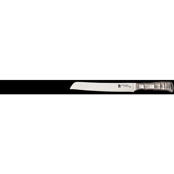 片岡 竹 TAMAHAGANE ブレッドナイフ 230mm 品番：TK-1118 モリブデンバナジウム鋼割込み 本刃付け ステンレスモナカハンドル一体構造 日本製