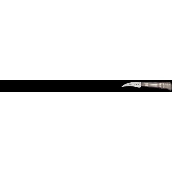 片岡 響十 TAMAHAGANE ピーリングナイフ 70mm 63層ダマスカス鋼 品番：TKT-1110 本刃付け ステンレスモナカハンドル