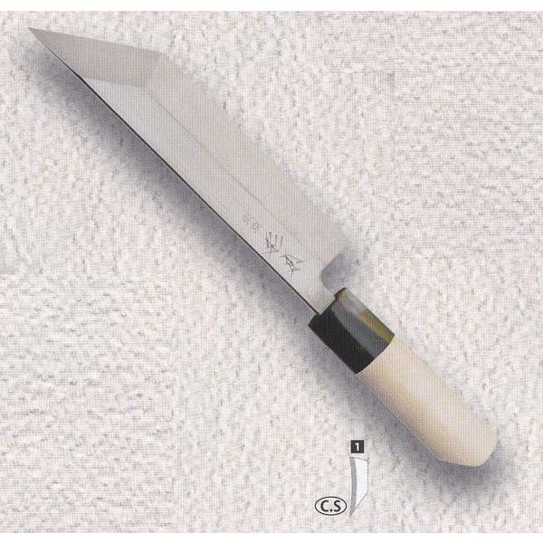 杉本　日本料理庖丁　本霞最上級品（A）　泥鰌サキ　　120mm　品番：1612　代引不可商品です。