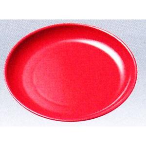ポリプロ 給食皿 16cm レッド（1枚）No.1712R 日本製 キャンプ