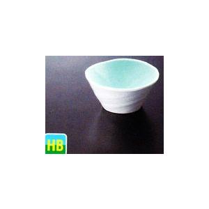 スリーラインメラミン食器 （ビオ）丸小鉢10cm（ブルー）100×49mm容量：約170cc品番：M-475IVB｜hikari-chyubo