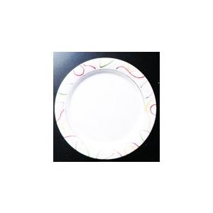 スリーラインメラミン食器 （ユニティ）19cmライス皿（カクテルトーン）190×20mm品番：N-1103A｜hikari-chyubo