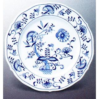 スリーラインメラミン食器 ブルーロイヤル 23cmミート皿232×22mm品番 