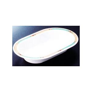 スリーラインメラミン樹脂モカ小判皿1枚1540円10枚セット （楽天 
