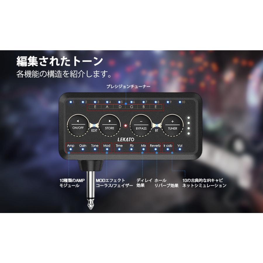 1年保証 LEKATO ギターヘッドフォン アンプ ギターヘッドホン 1年保証 LEKATO ギターヘッドフォン アンプ ギターヘッドホン