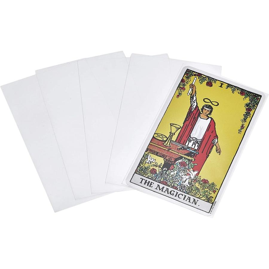 タロットカードサイズ対応】CPP0.1mm厚ハードぴったりボードゲーム用