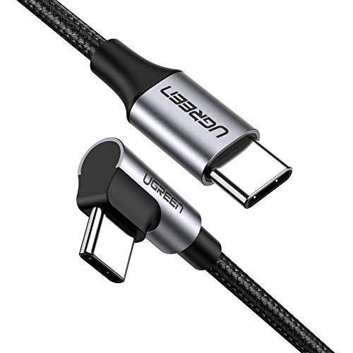 L字 USB Cケーブル 2m PD対応 60W/3A 急速充電 断線防止 アンドロイド スマホ iPad Pro Macbook Pro その他US | 