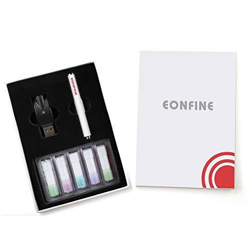 Eonfine 電子タバコ 使い捨て vape ベイプ 禁煙パイポ 水蒸気タバコ スターターキット（ホワイト） 禁煙グッズ ニコチンなし｜hikari-net｜06