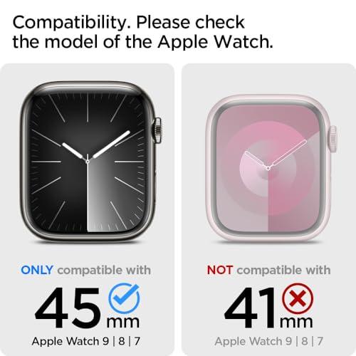 Spigen Apple Watch ケース 45mm 【 Apple Watch 9 / 8 / 7 対応 】 落下 衝撃 吸収 簡単な取り付け 超 |  | 01