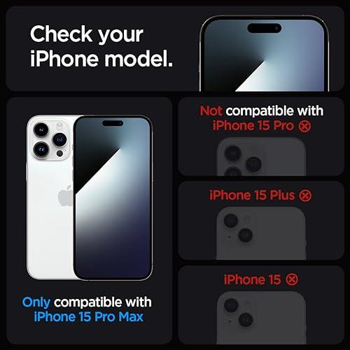 Spigen EZ Fit ガラスフィルム iPhone 15 Pro Max 用 貼り付けキット付き iPhone 15 ProMax 対応 保護｜hikari-net｜02