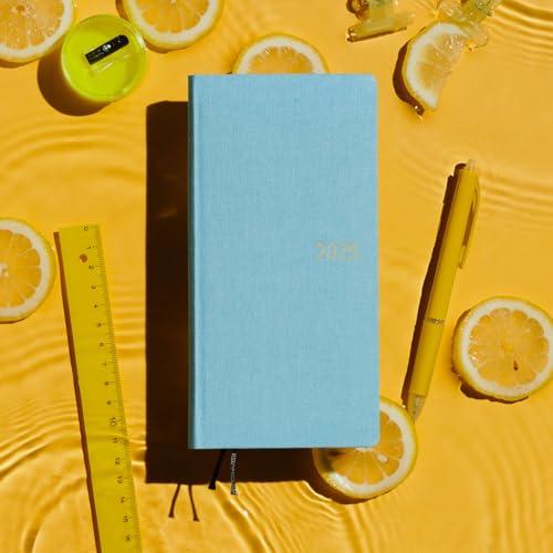ほぼ日手帳 2025 weeksMEGAカラーズレモンウォーター 1月始まり 週間手帳 週間レフト スリム縦長 方眼メモ213ページ |  | 02