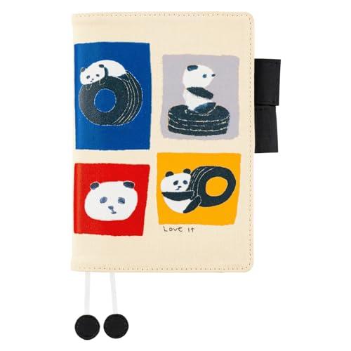 ほぼ日手帳 オリジナル(A6)サイズ手帳カバー 北村人/Love it（Panda） | 